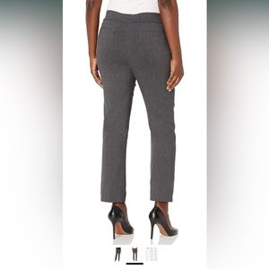 Charcoal Grey dress pants stretch and pull on good condition